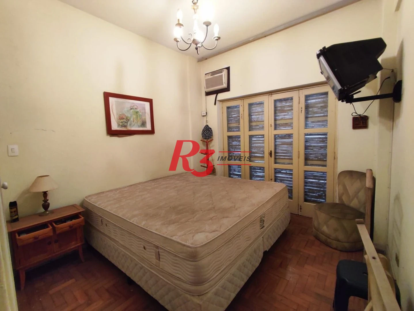 Apartamento com 3 dormitórios para alugar, 173 m² por R$ 4.700,00/mês - Gonzaga - Santos/SP