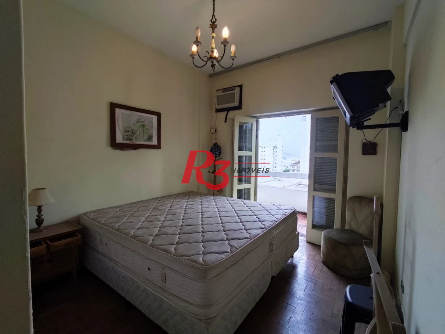 Apartamento com 3 dormitórios para alugar, 173 m² por R$ 4.700,00/mês - Gonzaga - Santos/SP