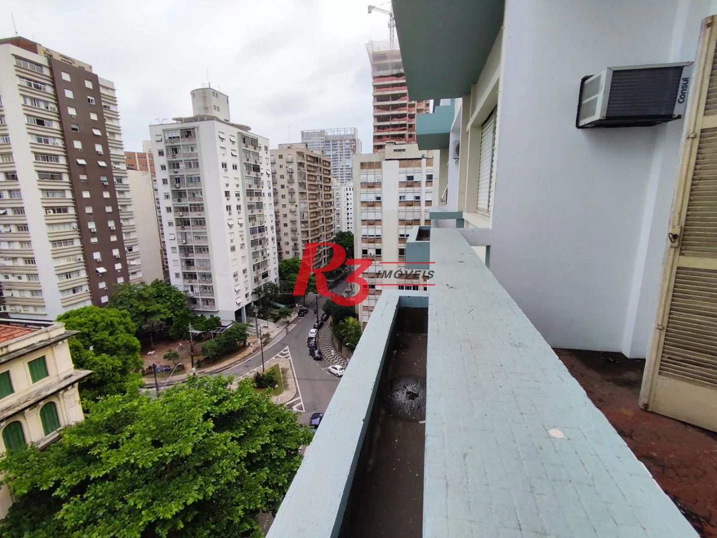 Apartamento com 3 dormitórios para alugar, 173 m² por R$ 4.700,00/mês - Gonzaga - Santos/SP