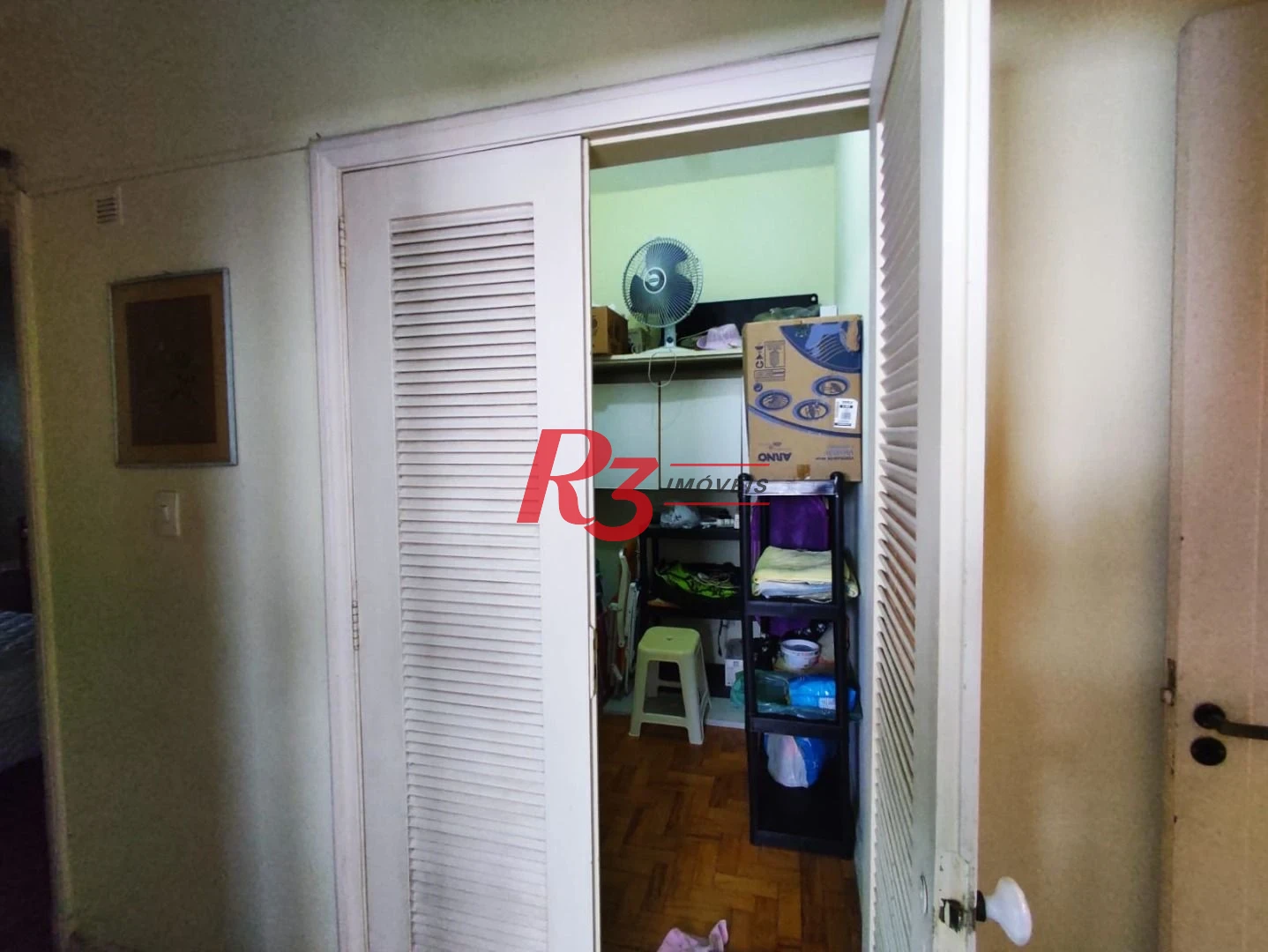 Apartamento com 3 dormitórios para alugar, 173 m² por R$ 4.700,00/mês - Gonzaga - Santos/SP