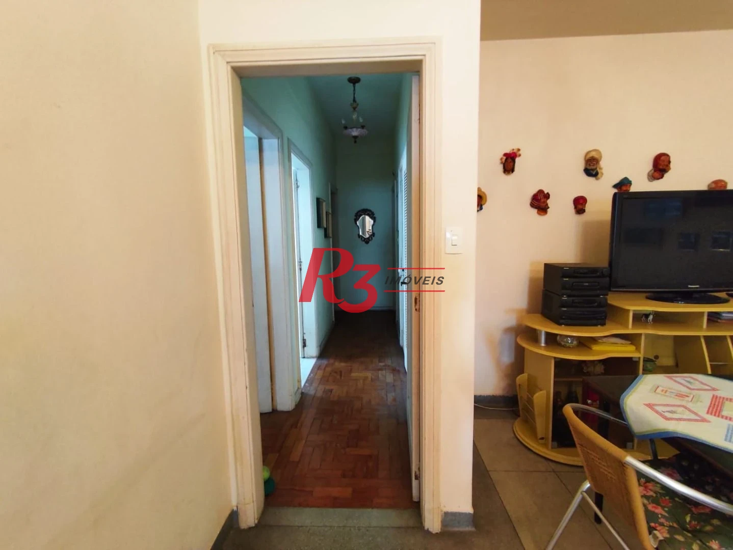 Apartamento com 3 dormitórios para alugar, 173 m² por R$ 4.700,00/mês - Gonzaga - Santos/SP