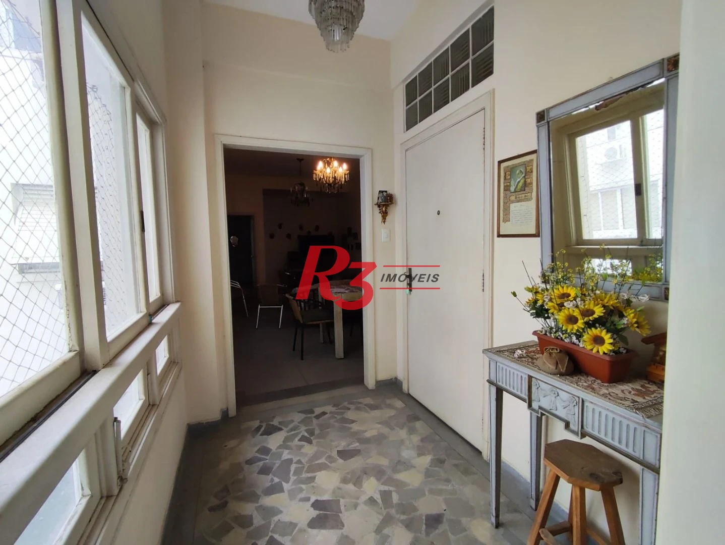 Apartamento com 3 dormitórios para alugar, 173 m² por R$ 4.700,00/mês - Gonzaga - Santos/SP