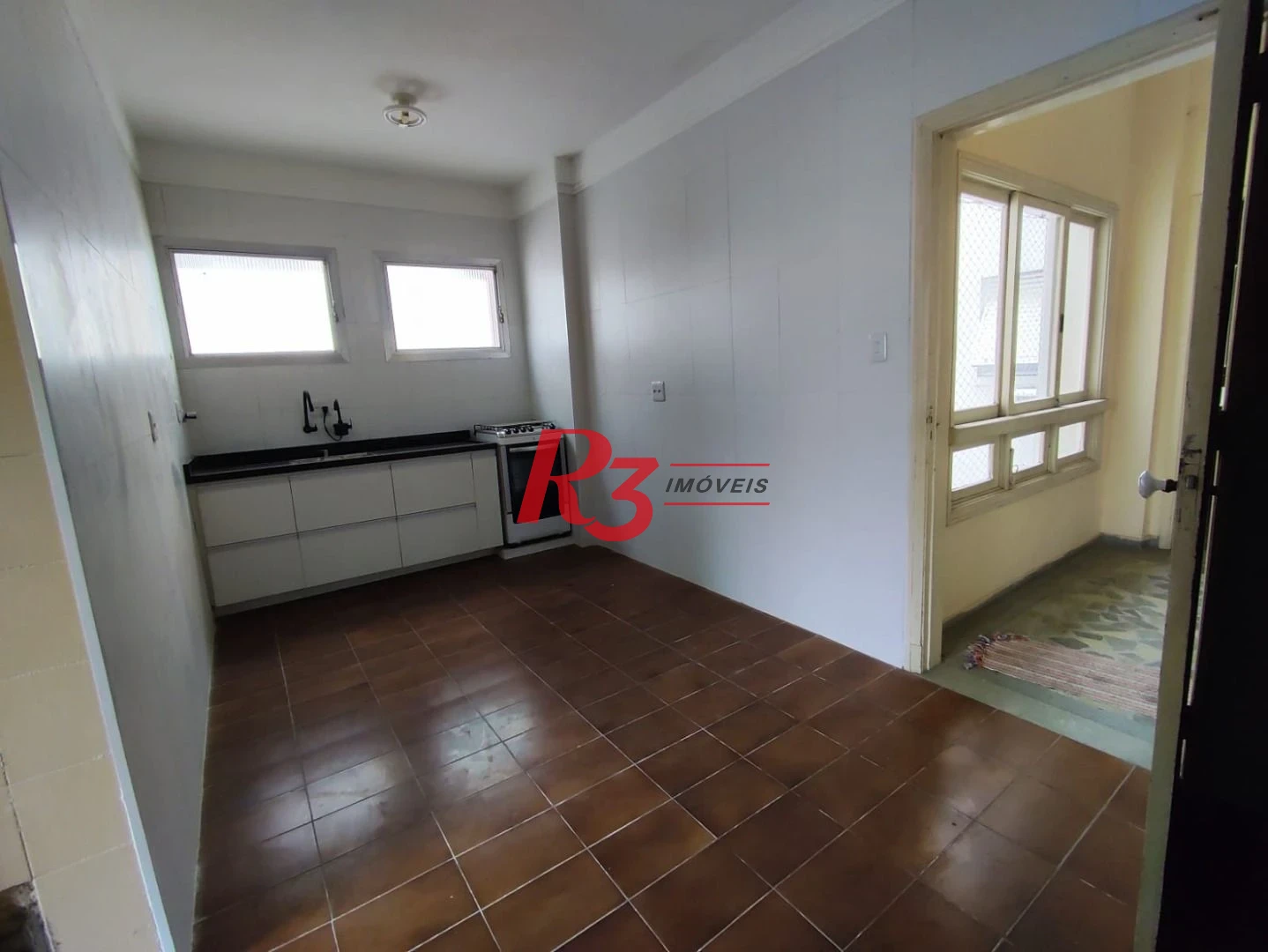 Apartamento com 3 dormitórios para alugar, 173 m² por R$ 4.700,00/mês - Gonzaga - Santos/SP
