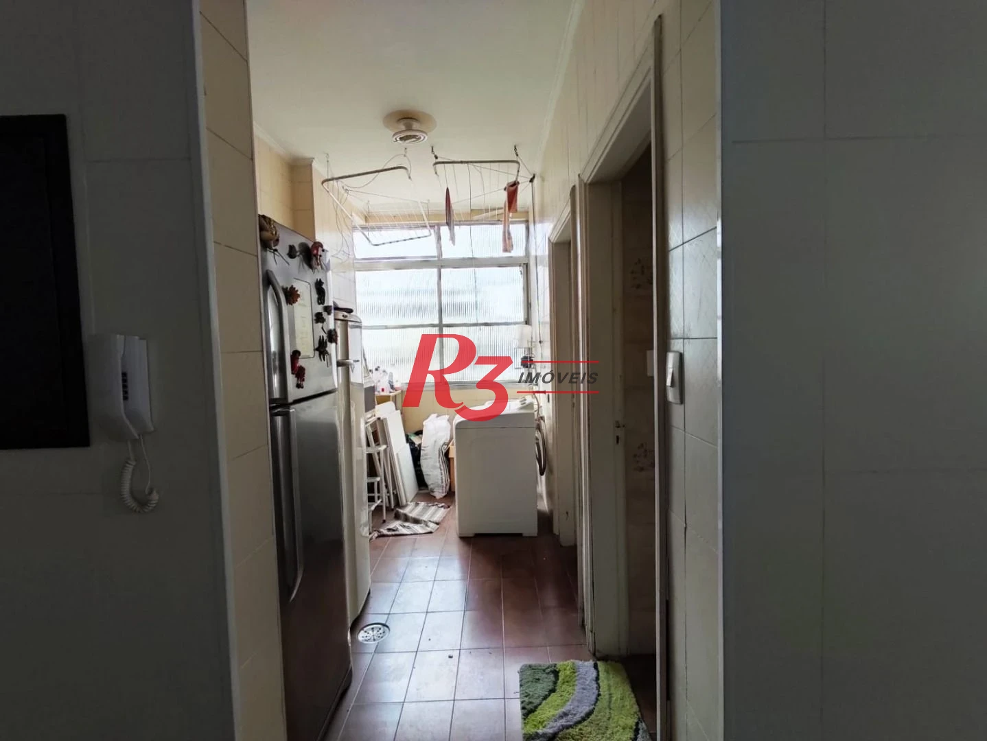 Apartamento com 3 dormitórios para alugar, 173 m² por R$ 4.700,00/mês - Gonzaga - Santos/SP