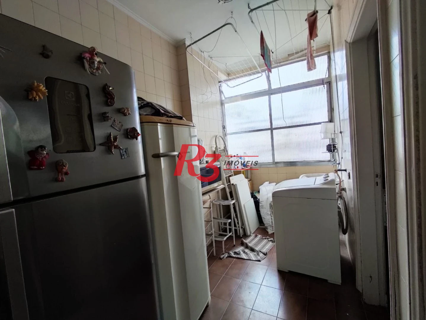 Apartamento com 3 dormitórios para alugar, 173 m² por R$ 4.700,00/mês - Gonzaga - Santos/SP