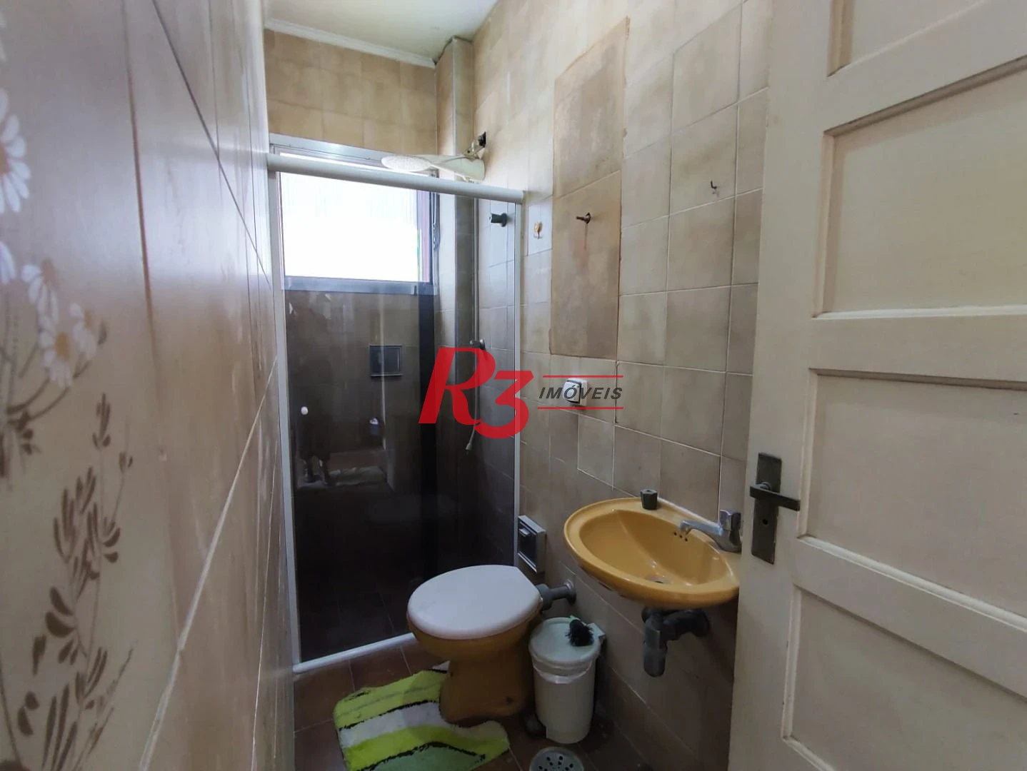 Apartamento com 3 dormitórios para alugar, 173 m² por R$ 4.700,00/mês - Gonzaga - Santos/SP