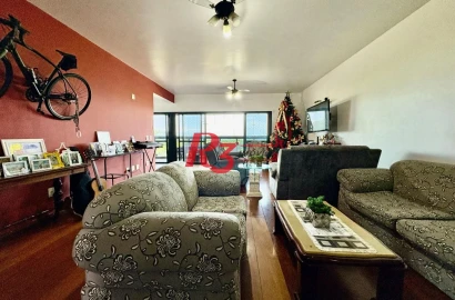 Apartamento com 4 dormitórios à venda, 251 m² por R$ 2.600.000,00 - Pompéia - Santos/SP