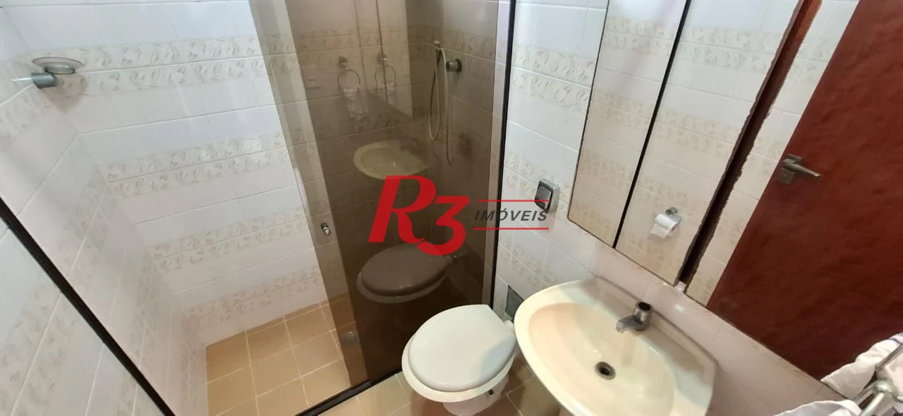 Cobertura com 2 dormitórios à venda, 160 m² por R$ 1.170.000,00 - Gonzaga - Santos/SP