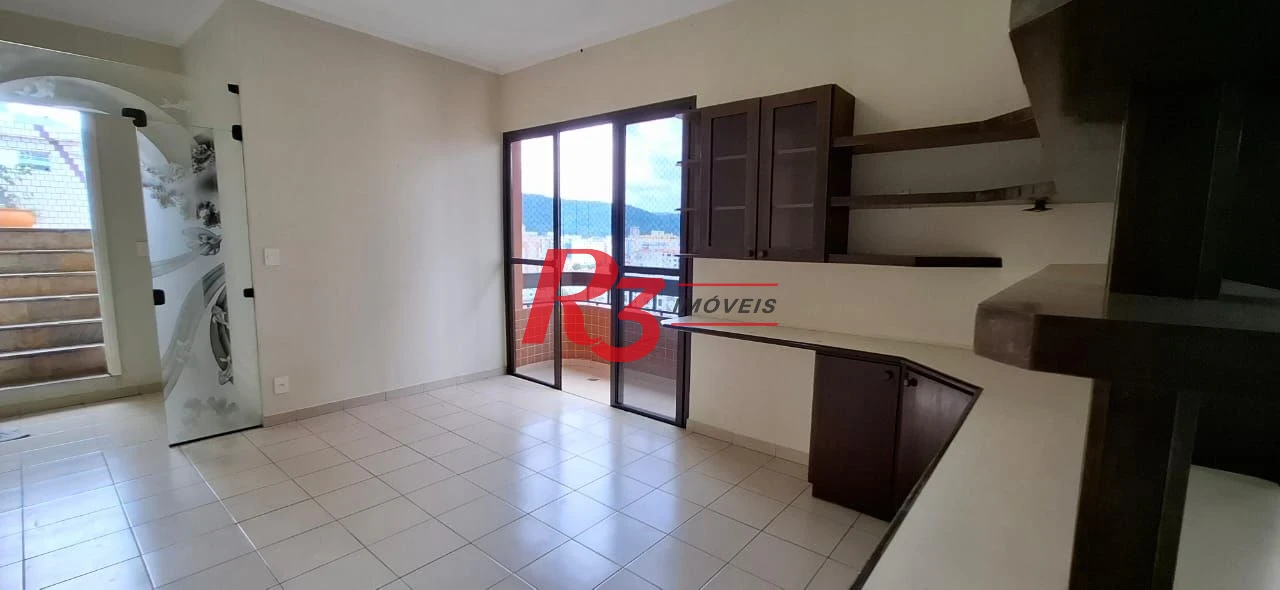 Cobertura com 2 dormitórios à venda, 160 m² por R$ 1.170.000,00 - Gonzaga - Santos/SP