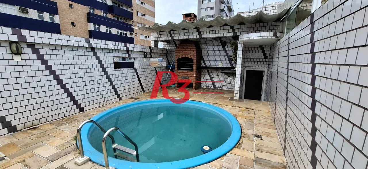 Cobertura com 2 dormitórios à venda, 160 m² por R$ 1.170.000,00 - Gonzaga - Santos/SP