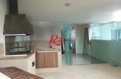 Casa para alugar, 180 m² por R$ 7.500,00/mês - Embaré - Santos/SP
