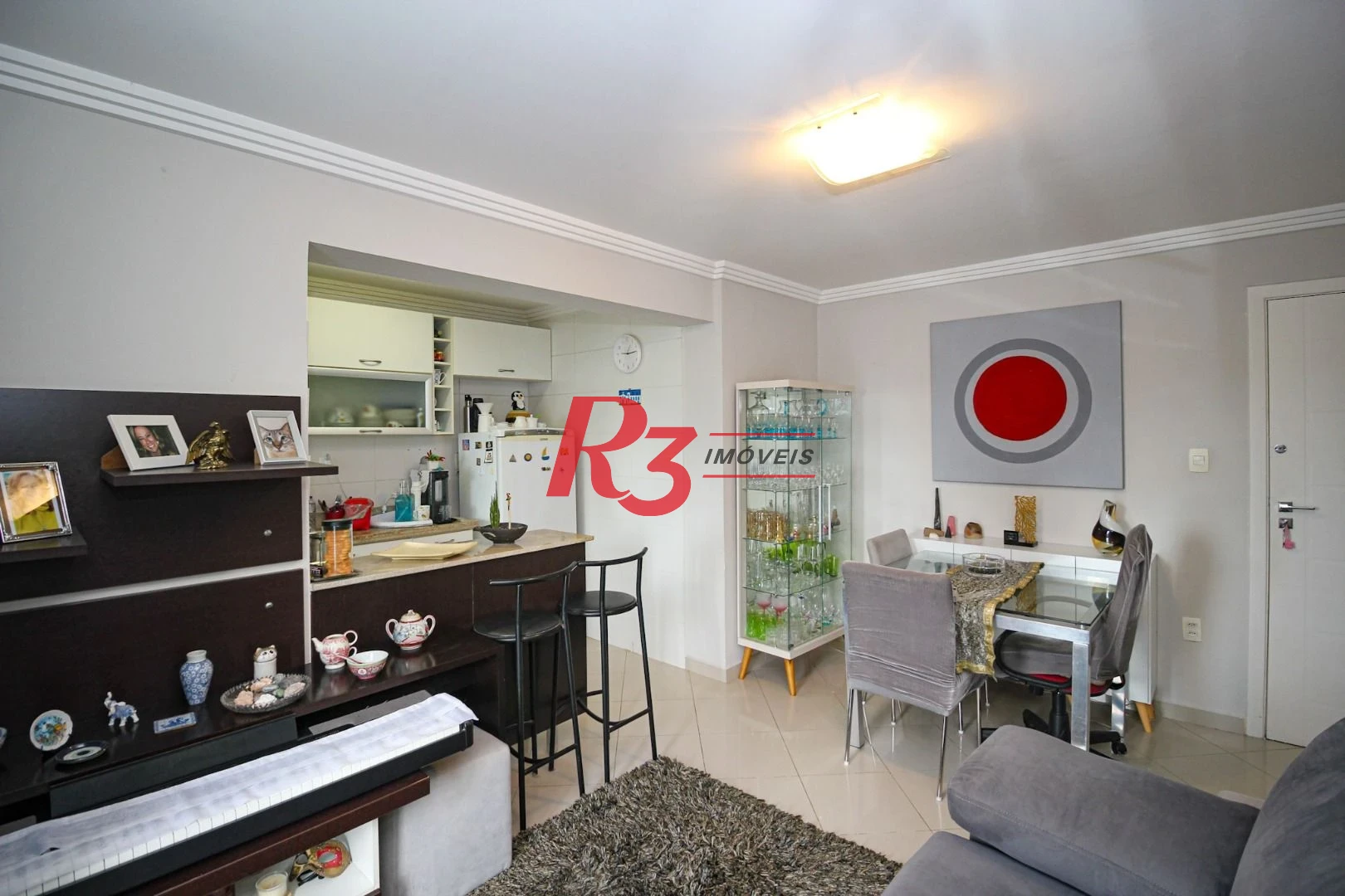 Apartamento com 1 dormitório, 48 m² - venda por R$ 599.000,00 ou aluguel por R$ 5.000,02/mês - Ponta da Praia - Santos/SP