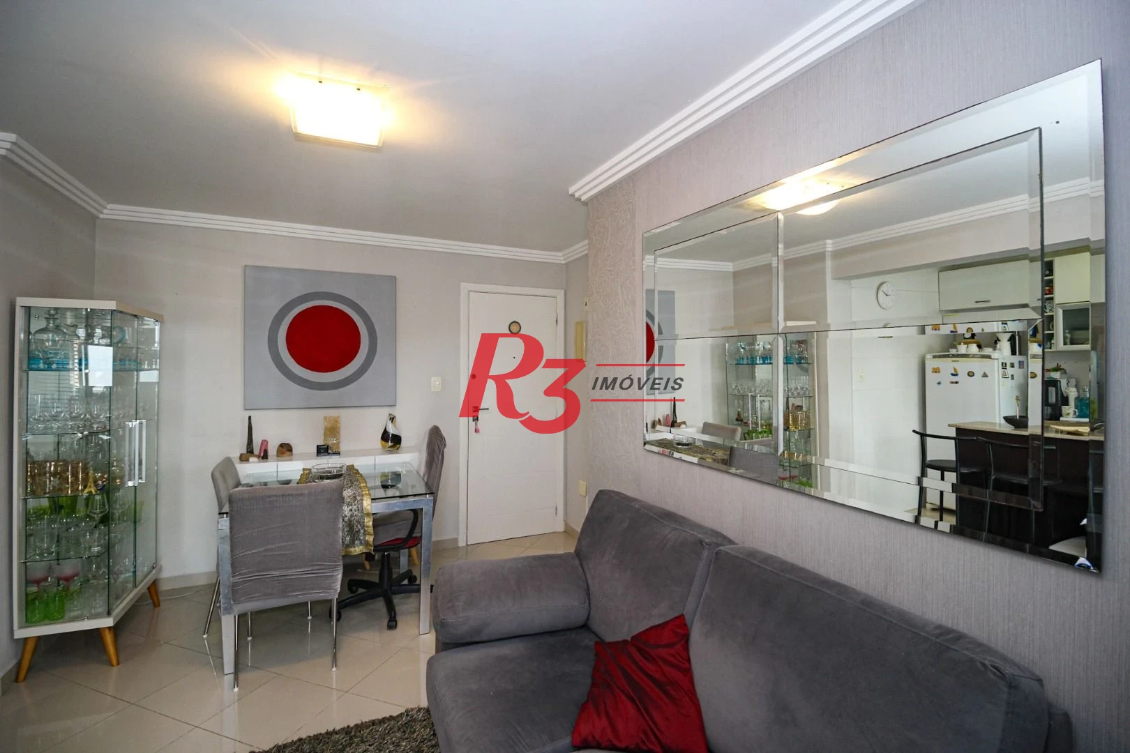 Apartamento com 1 dormitório, 48 m² - venda por R$ 599.000,00 ou aluguel por R$ 5.000,02/mês - Ponta da Praia - Santos/SP