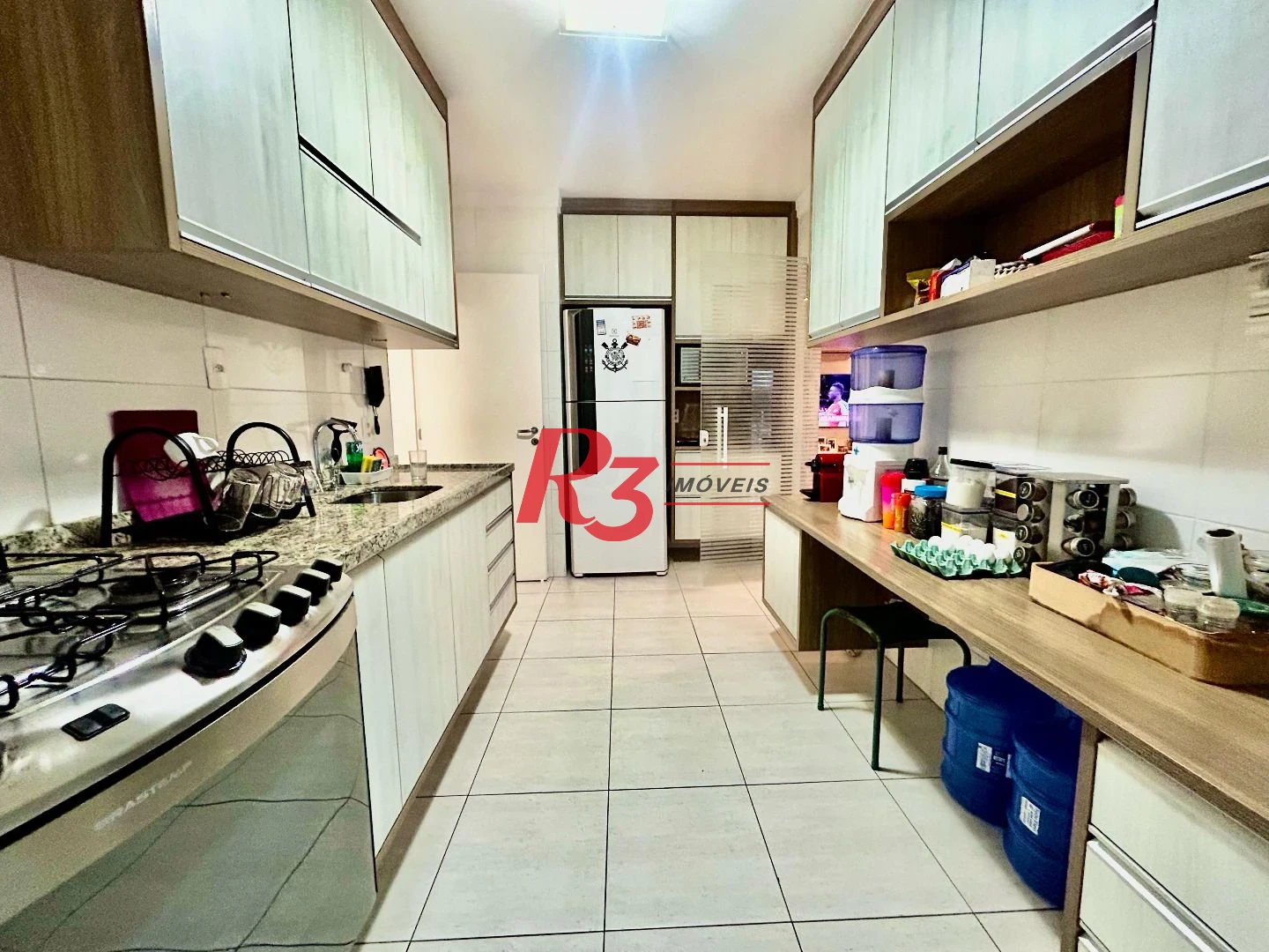 Apartamento com 3 dormitórios à venda, 171 m² por R$ 2.300.000,00 - Embaré - Santos/SP