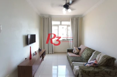 Apartamento com 2 dormitórios à venda, 60 m² por R$ 335.000,00 - Marapé - Santos/SP