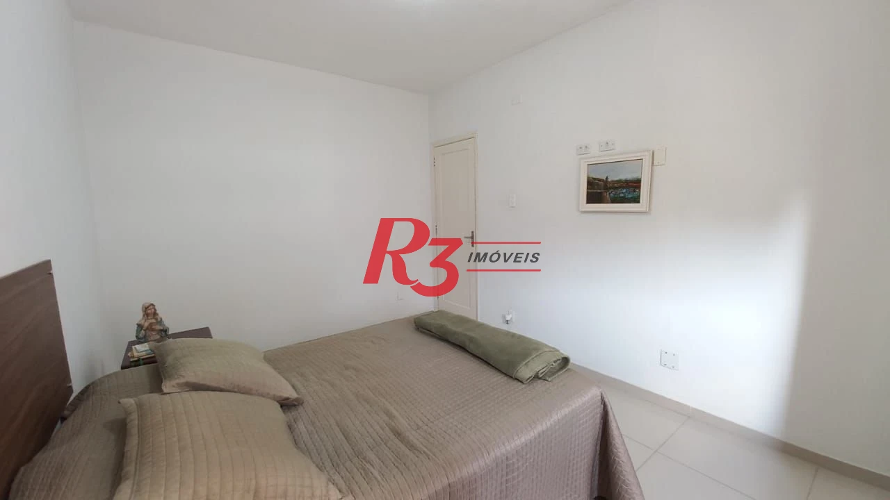 Apartamento com 2 dormitórios à venda, 60 m² por R$ 335.000,00 - Marapé - Santos/SP
