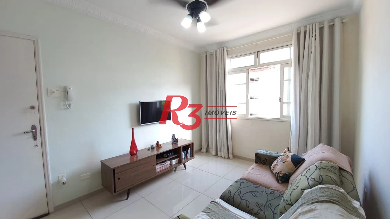 Apartamento com 2 dormitórios à venda, 60 m² por R$ 335.000,00 - Marapé - Santos/SP