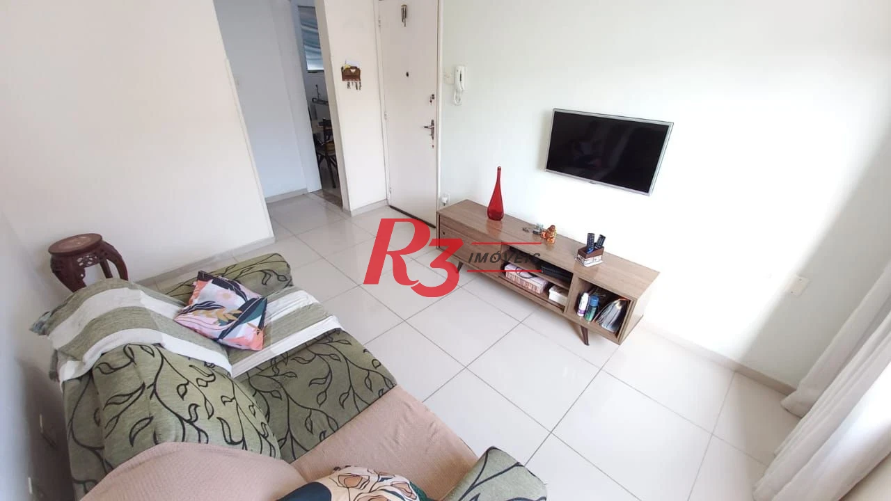 Apartamento com 2 dormitórios à venda, 60 m² por R$ 335.000,00 - Marapé - Santos/SP