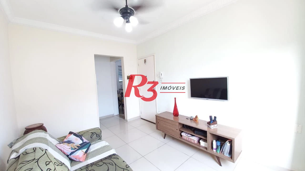 Apartamento com 2 dormitórios à venda, 60 m² por R$ 335.000,00 - Marapé - Santos/SP
