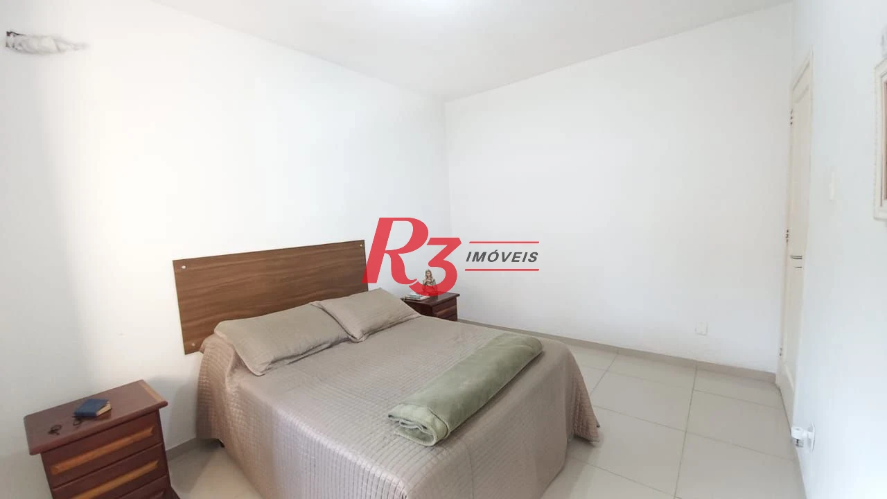 Apartamento com 2 dormitórios à venda, 60 m² por R$ 335.000,00 - Marapé - Santos/SP