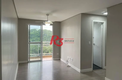 Apartamento com 2 dormitórios à venda, 55 m² por R$ 319.000,00 - Morro Nova Cintra - Santos/SP