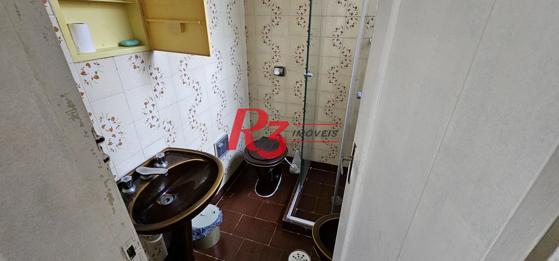 Apartamento com 3 dormitórios para alugar, 100 m² por R$ 5.000,00/mês - Gonzaga - Santos/SP