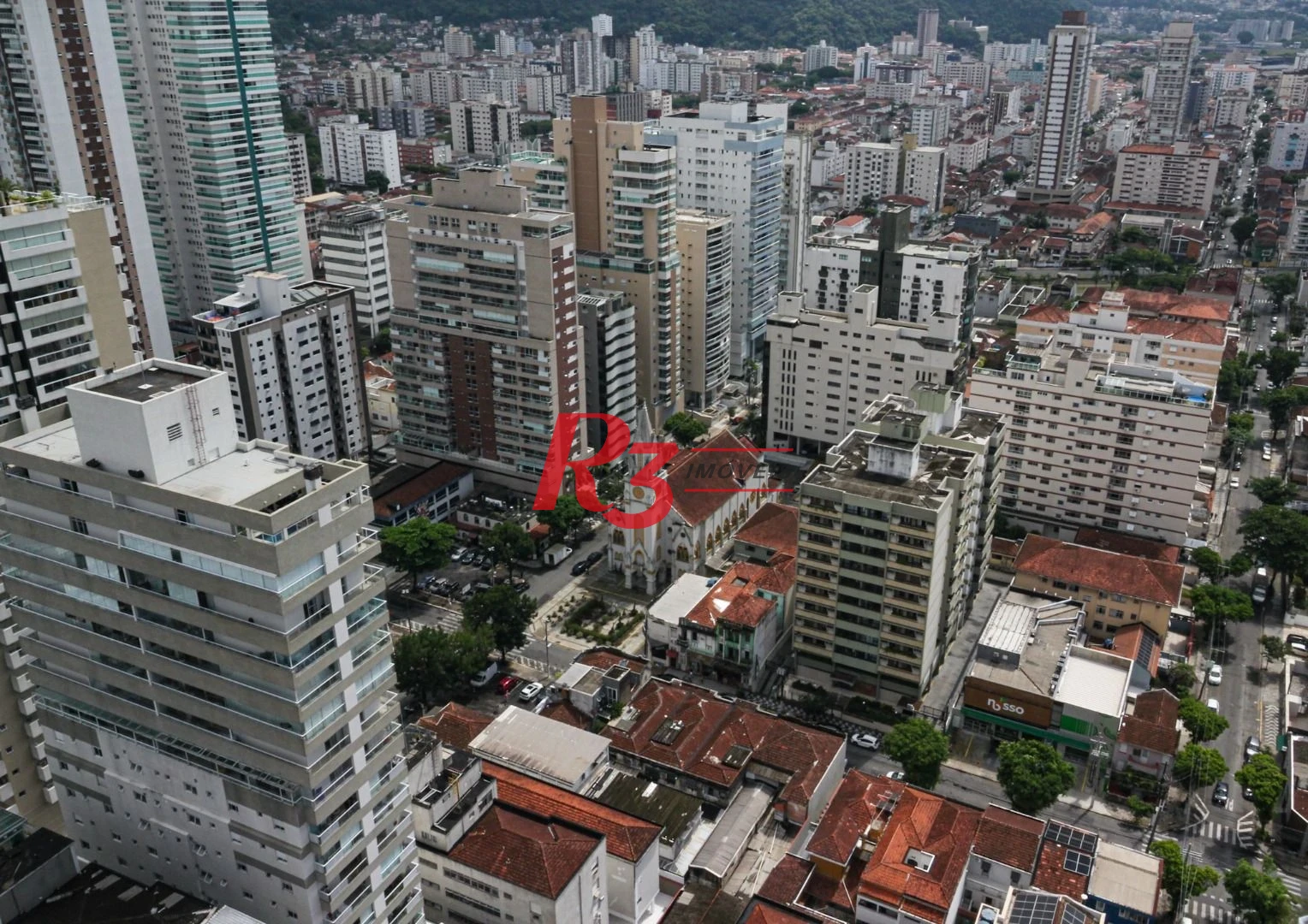 Apartamento com 3 dormitórios à venda, 115 m² por R$ 2.300.000,00 - Pompéia - Santos/SP