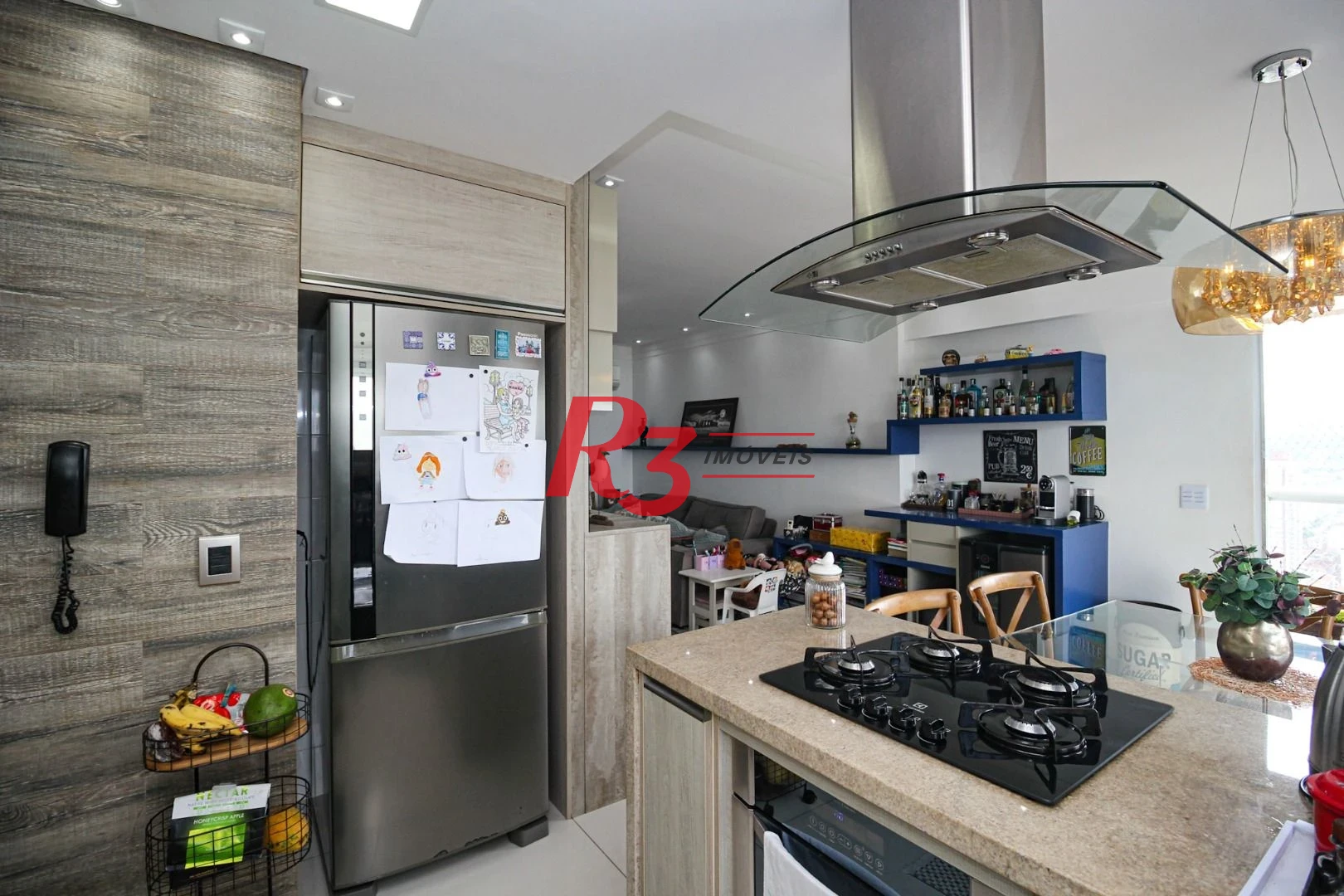 Apartamento com 3 dormitórios à venda, 115 m² por R$ 2.300.000,00 - Pompéia - Santos/SP