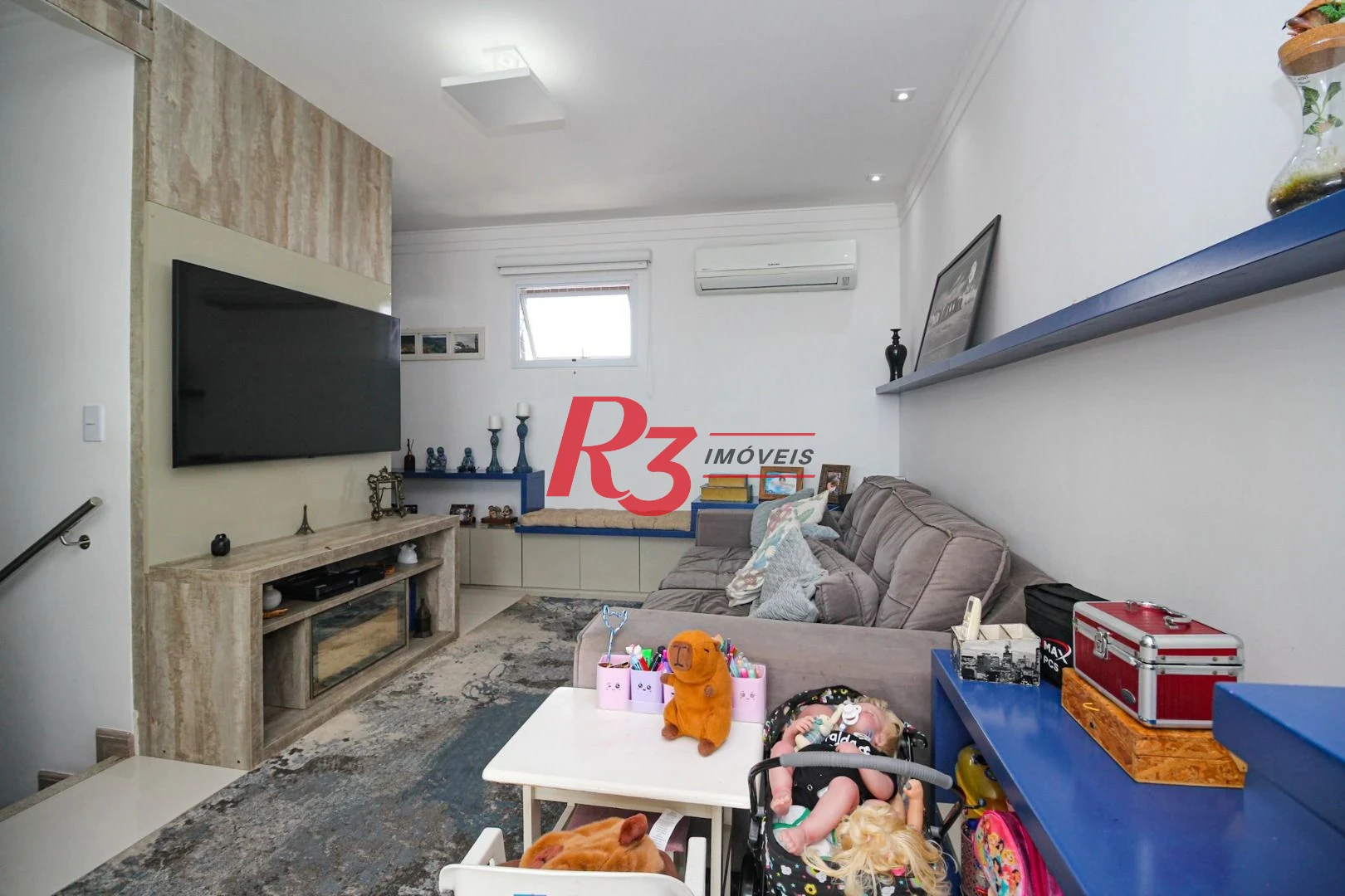 Apartamento com 3 dormitórios à venda, 115 m² por R$ 2.300.000,00 - Pompéia - Santos/SP