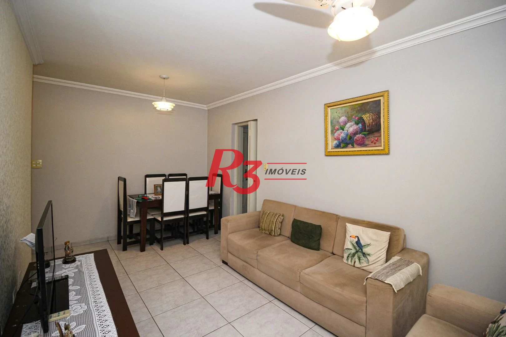 Apartamento com 2 dormitórios à venda, 75 m² por R$ 535.000,00 - Campo Grande - Santos/SP