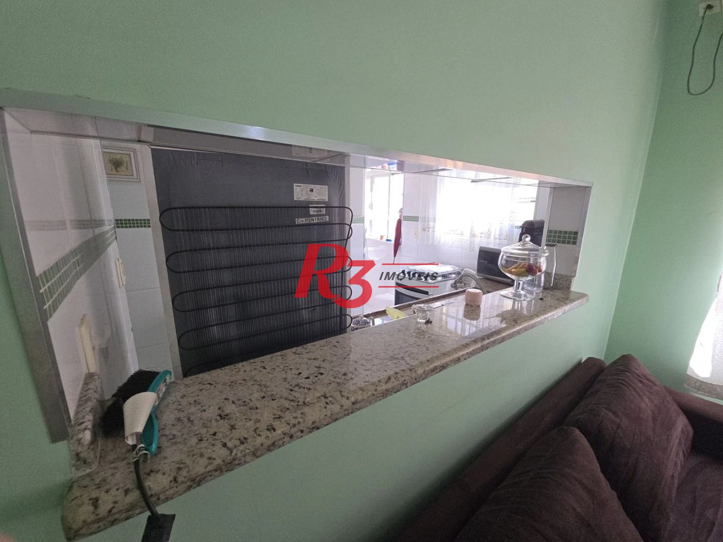Apartamento com 1 dormitório à venda, 54 m² por R$ 300.000,00 - Centro - São Vicente/SP