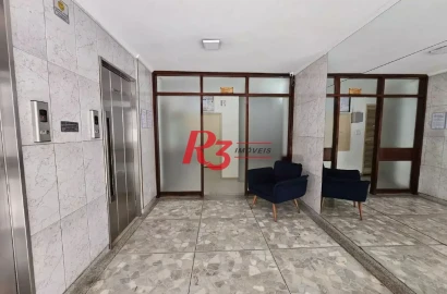 Apartamento à venda, 50 m² por R$ 375.000,00 - Embaré - Santos/SP