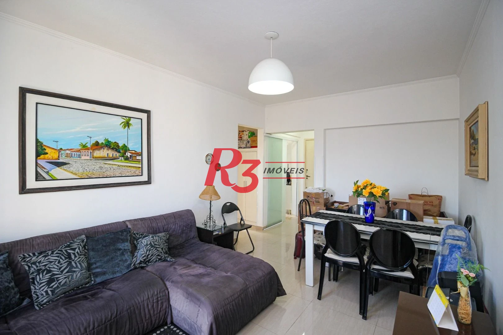 Apartamento com 1 dormitório à venda, 55 m² por R$ 460.000,00 - Ponta da Praia - Santos/SP