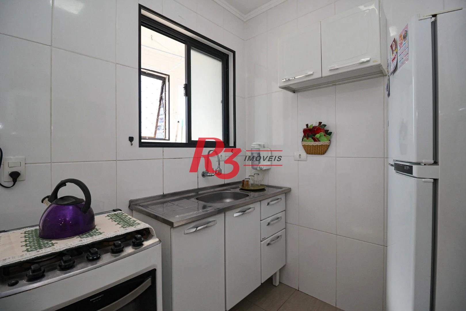 Apartamento com 1 dormitório à venda, 55 m² por R$ 460.000,00 - Ponta da Praia - Santos/SP
