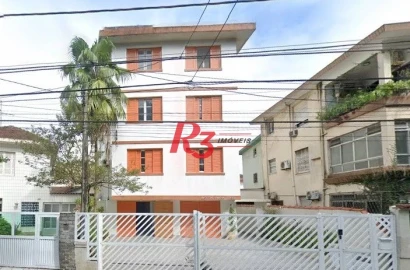 Apartamento para alugar, 110 m² por R$ 3.500,00/mês - Embaré - Santos/SP