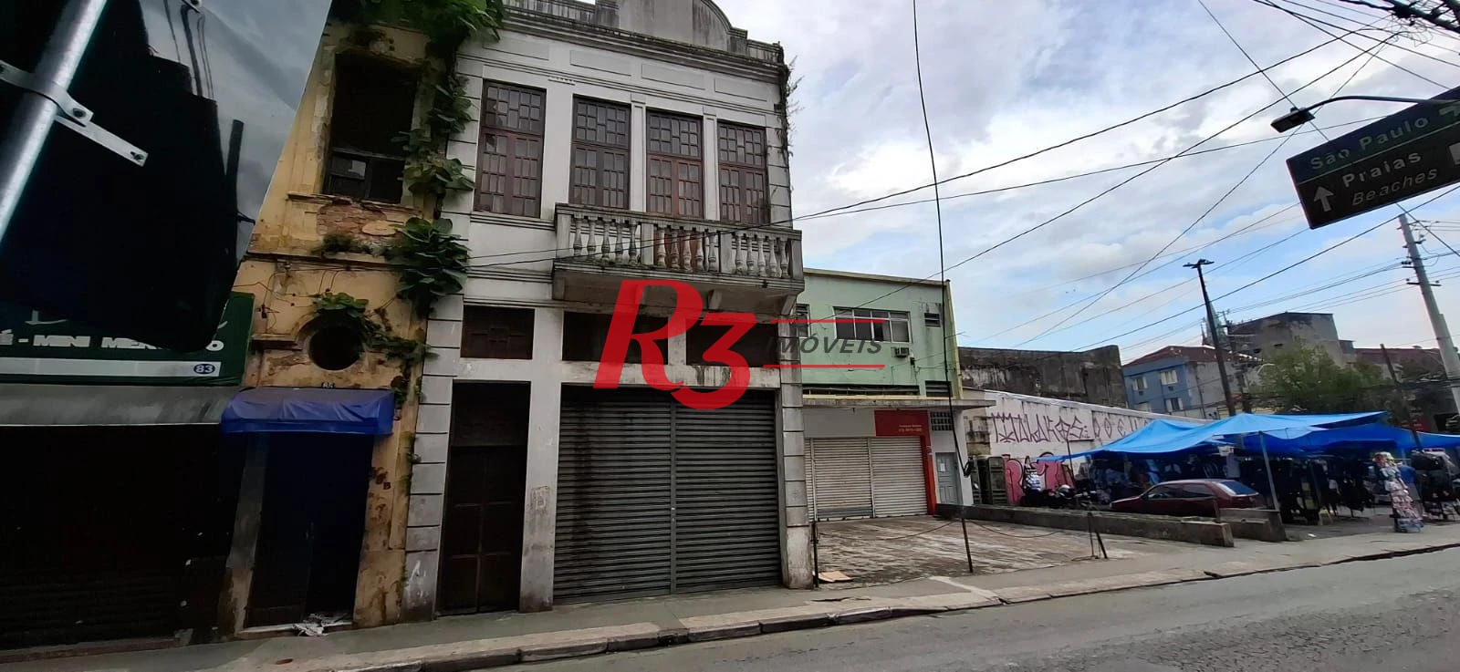 Loja para alugar, 350 m² por R$ 15.350,00/mês - Centro - Santos/SP