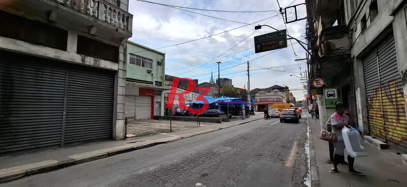 Loja para alugar, 350 m² por R$ 15.350,00/mês - Centro - Santos/SP