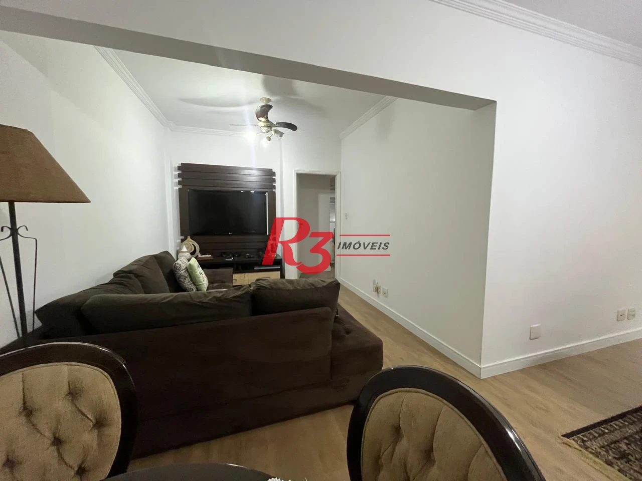 Apartamento com 3 dormitórios à venda, 177 m² por R$ 850.000,00 - Campo Grande - Santos/SP