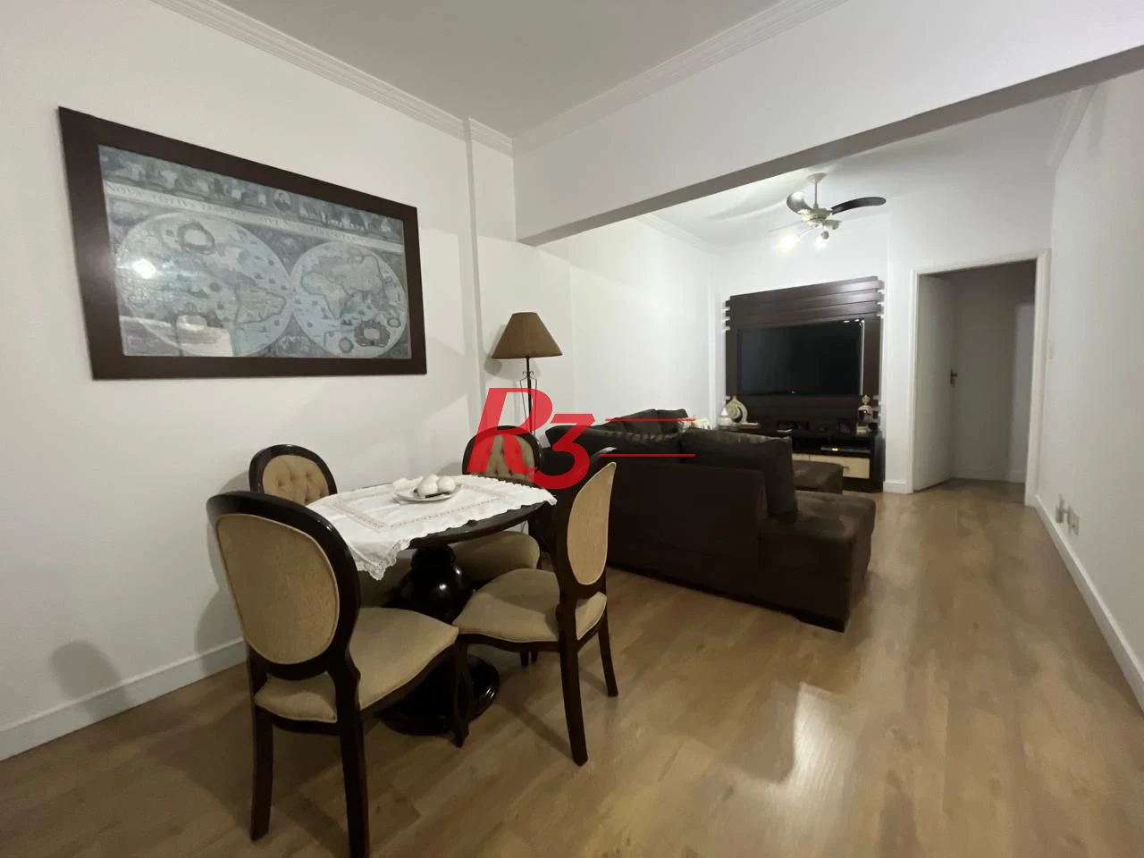 Apartamento com 3 dormitórios à venda, 177 m² por R$ 850.000,00 - Campo Grande - Santos/SP