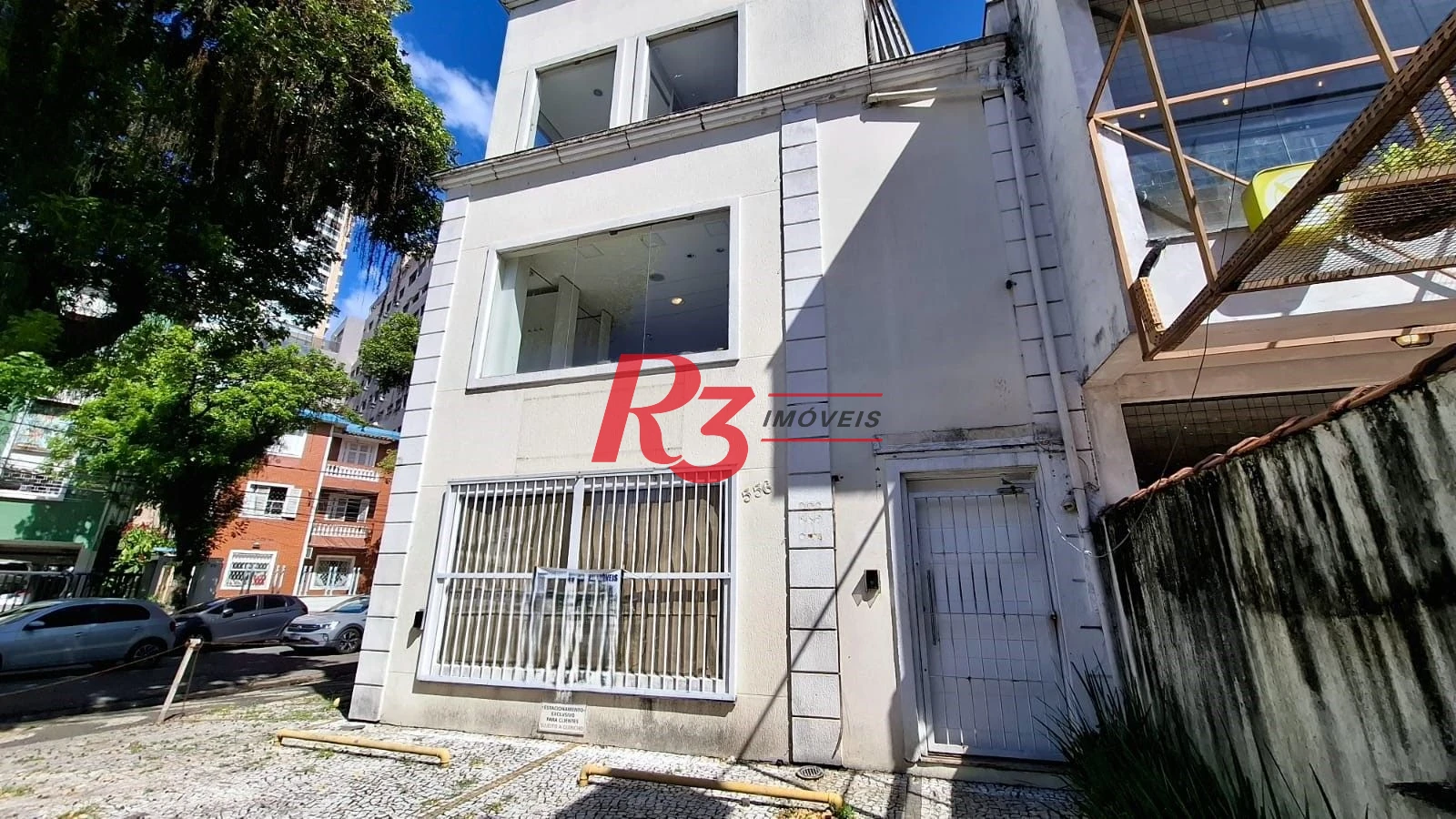Loja para locação, 230 m², 3 andares, 5 vagas, no Boqueirão, em Santos SP