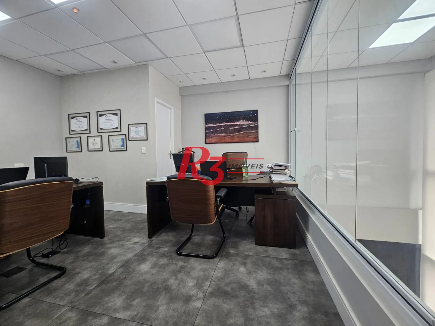 Sala à venda, 72 m² por R$ 650.000,00 - Vila Matias - Santos/SP