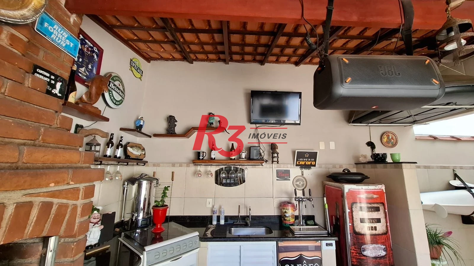 Casa com 3 dormitórios à venda, 317 m² por R$ 1.600.000,00 - Ponta da Praia - Santos/SP