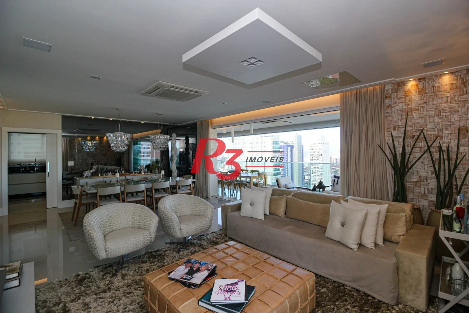 Apartamento com 4 dormitórios à venda, 277 m² por R$ 5.850.000,00 - Embaré - Santos/SP