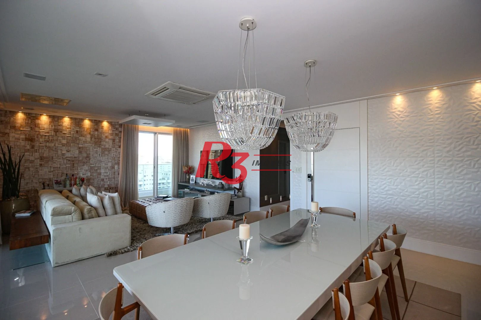 Apartamento com 4 dormitórios à venda, 277 m² por R$ 5.850.000,00 - Embaré - Santos/SP