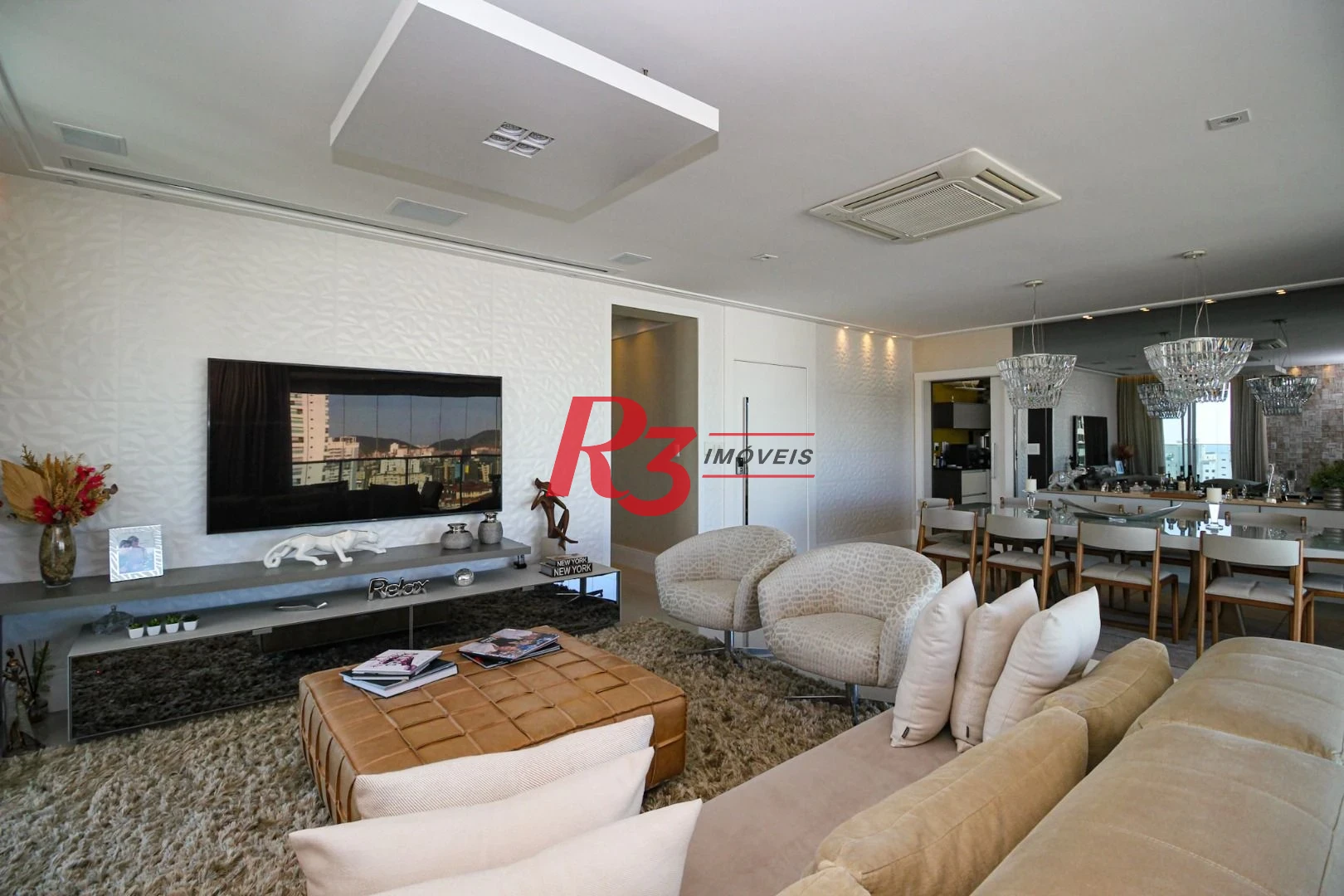 Apartamento com 4 dormitórios à venda, 277 m² por R$ 5.850.000,00 - Embaré - Santos/SP