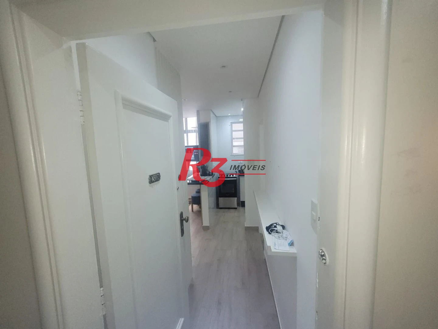 Kitnet com 1 dormitório à venda, 36 m² por R$ 319.000,00 - Aparecida - Santos/SP