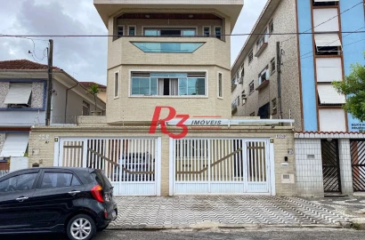 Casa com 5 dormitórios à venda, 269 m² por R$ 1.850.000,00 - Marapé - Santos/SP