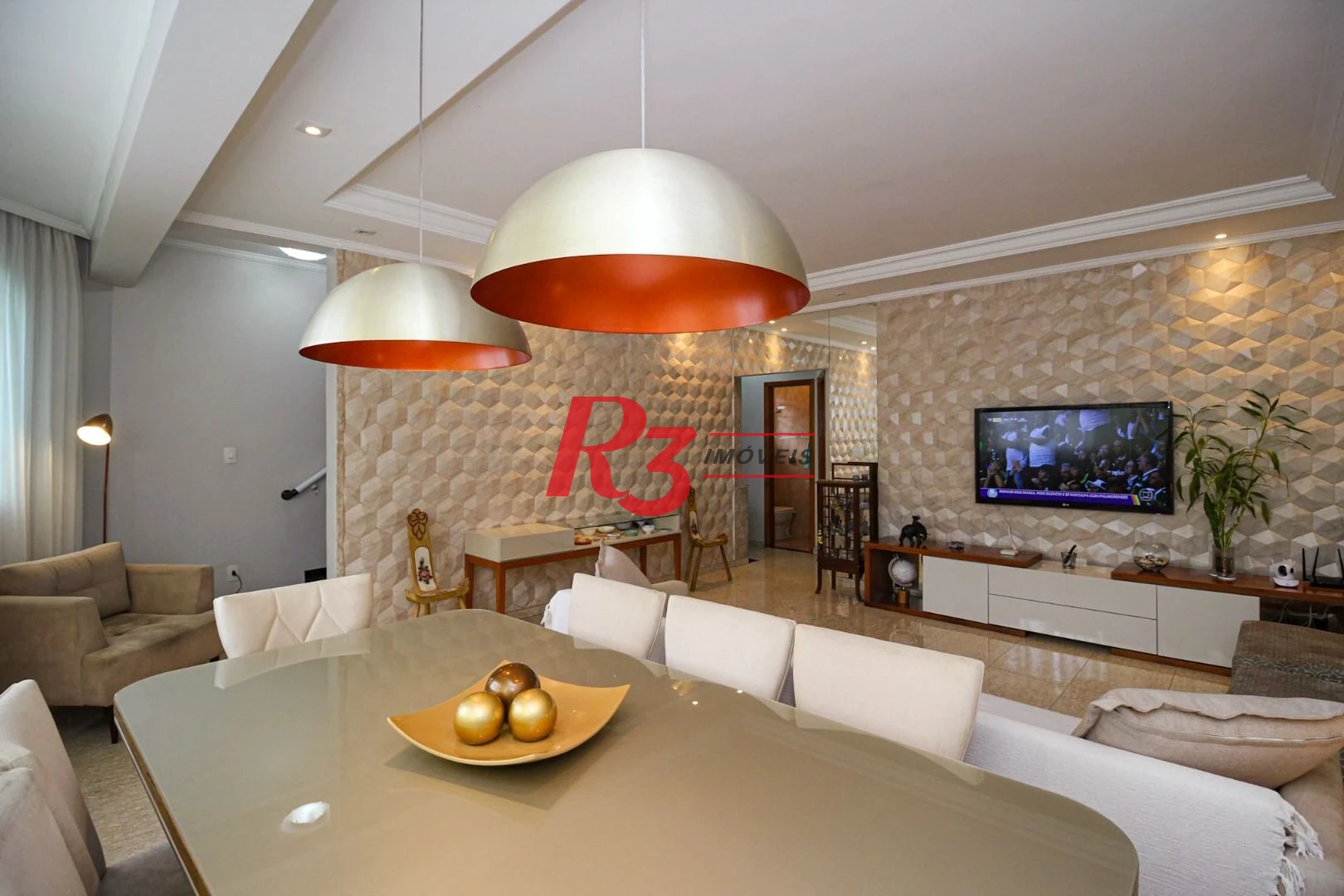 Casa com 5 dormitórios à venda, 269 m² por R$ 1.850.000,00 - Marapé - Santos/SP
