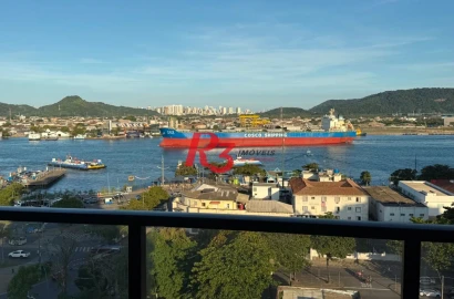 Apartamento com 2 dormitórios à venda, 65 m² por R$ 860.000,00 - Ponta da Praia - Santos/SP