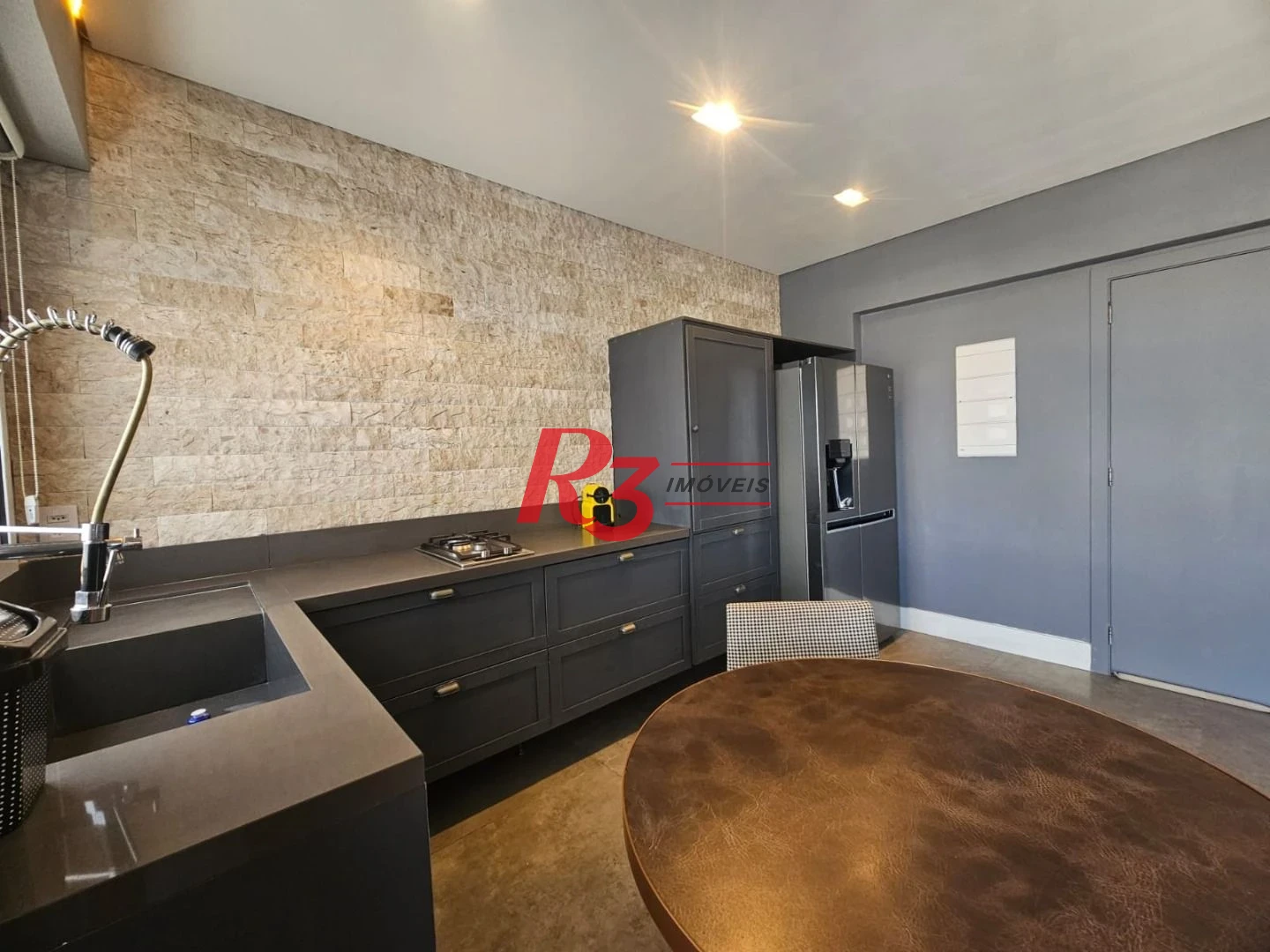 Studio com 1 dormitório à venda, 45 m² por R$ 680.000,00 - Campo Grande - Santos/SP